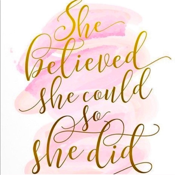 💫 Inspiration 💫My daughter believed and she did - Picture 2 of 7